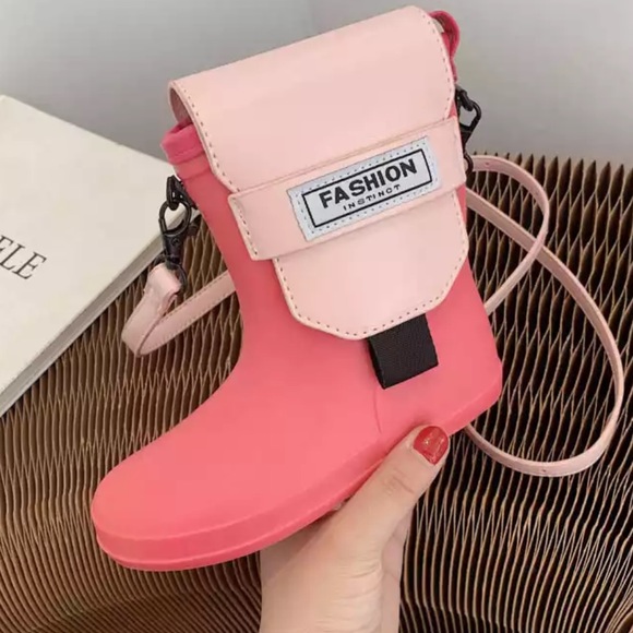 Handbags - *NEW* Rain Boot Shoulder Bag